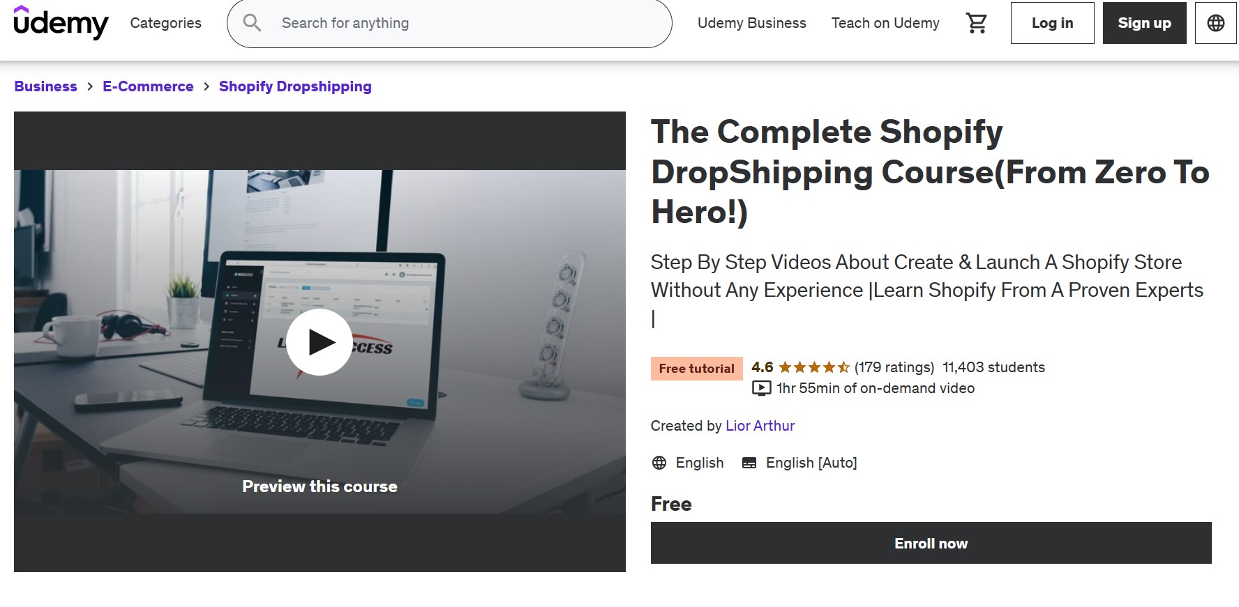 The Complete Shopify DropShipping Course (From Zero To Hero)